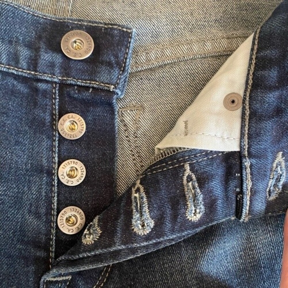 Men’s Current Elliot Heritage button up jeans NWT size 30W x 32L selvedge denim - Picture 4 of 14